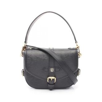 Louis Vuitton Pre-owned Saumur BB Epi Handbag - Dames - Pre-owned - Zwart - Maat: ONE Size Leer