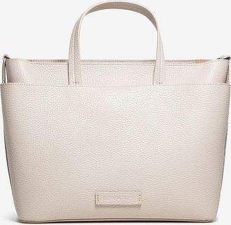Fabiana Filippi Shopper aus genarbtem Leder Filo Diamant&eacute;