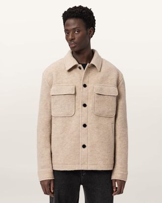 AllSaints Cayson Wool Blend Jacket