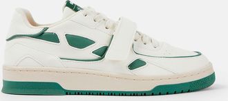 SAYE M92 Bold herentrainers in wit/groen