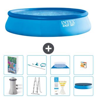 Intex Piscina Easy Set Rotonda - 457x107 Cm - 9-pezzi S647