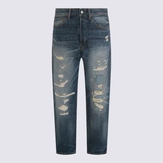 Polo Ralph Lauren Blue Cotton Jeans
