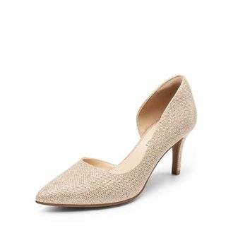Escarpins Talons Femme Dream Pairs Avec Fleur - Confortables, Simili Cuir Pour Mariage Ou Soirée