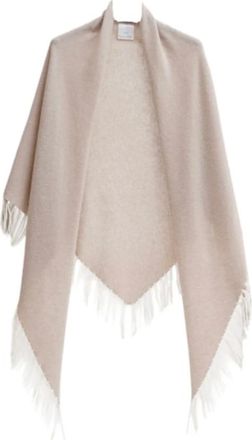 Herzen'sangelegenheit Accessoires, Dames, Roze, ONE Size, Wol, Driehoekige Sjaal