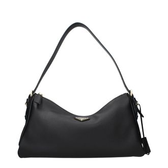 Prada Schoudertassen Aim&eacute;e Dames Leer Zwart