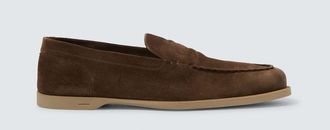 John Lobb Pace suede loafers