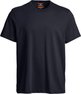 Parajumpers Blue Crewneck Cotton T-Shirt