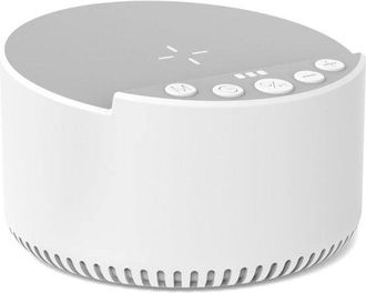 OEM M&aacute;quina De Sonido Con Cargador Inal&aacute;mbrico Y Altavoz Bluetooth, Ayuda Para Dormir Con Ruido Blanco Y Funci&oacute;n De Memoria, Blanco