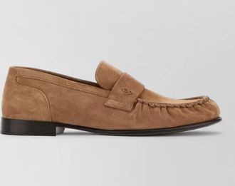 Jimmy Choo London suede leather loafers