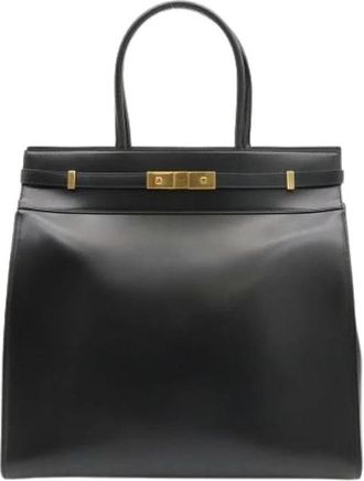 Saint Laurent Pre-owned Vintage Tote Bag - Dames - Vintage Shopper - Zwart - ONE Size - Vintage