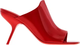 Ferragamo Era X5 Patent Leather Mules, Size 9 C