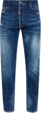 Dsquared2 Teddy Jeans - Heren - Slim Fit Jeans - Blauw - XL - Katoen - Jeans