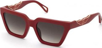 Zadig&Voltaire Womens SZV418 53 5306XX Sunglasses - Red - One Size