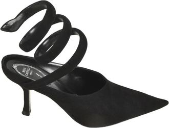 Rene Caovilla Elegante Sandalen voor Vrouwen - Dames - Muiltjes - Zwart - 37 EU - Schoenen
