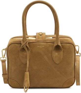 Golden Goose Vita Bag Suede Body Nappa Braided Accessories With Anti
