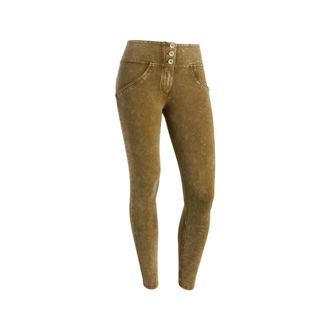 Freddy Pantaloni push up WR.UP clessidra vita media bleached