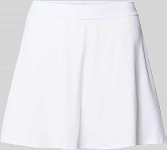 Lacoste Sport Eng anliegender Sport Mini-Rock mit Logo Bund in Weiss, Gr&ouml;&szlig;e 36