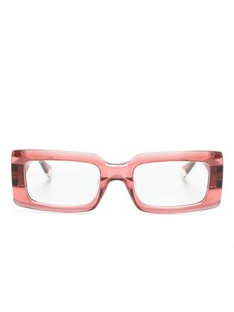 Etnia Barcelona Arrecife rectangle-frame glasses - Pink