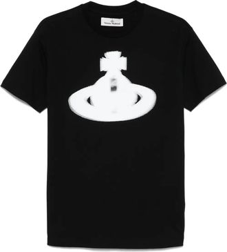 Vivienne Westwood T-shirt Halftone Orb - Nero