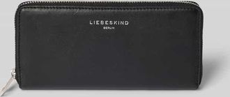 Liebeskind Portemonnaie mit Label-Print Modell Gigi in Black, Größe 1