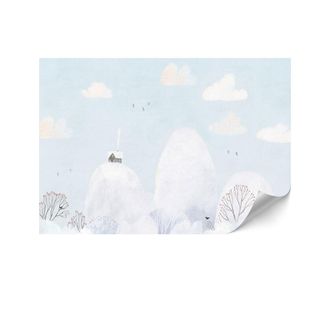 OEM Carta Da Parati Standard In Tessuto Non Tessuto - 100 X 70 Cm - Stile Minimalista - Natura Carta Da Parati Premium In Tessuto Non Tessuto - 500 X 350 