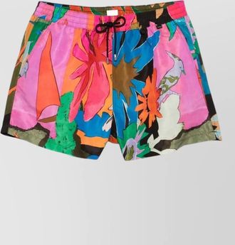Paul Smith floral print above knee swim shorts