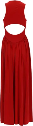 Sportmax Crepe Jersey Dress - Red
