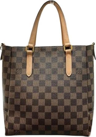 Louis Vuitton Pre-owned Tote Bag - Dames - Vintage Shopper - Bruin - ONE Size - Vintage