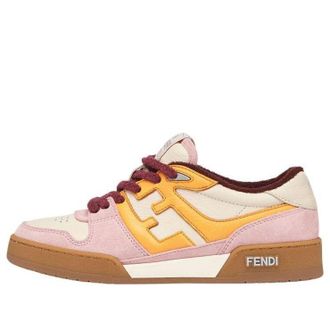 Fendi (WMNS) FENDI Match Low Top Pink Yellow 8E8252AI1NF1H1C