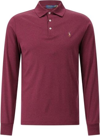 Polo Ralph Lauren Tops, Heren, Rood, XL, Katoen, Polo Shirts