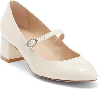 Stuart Weitzman Gabby Mary Jane Pump in Chalk at Nordstrom Rack, Size 8.5