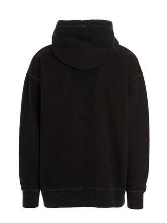 Dsquared2 Logo-Print Cotton Hoodie - Black