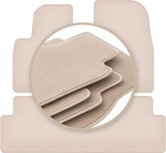 OEM Alfombrillas Premium Beige Para: Tesla Model 3 Sed&aacute;n 2017