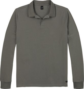 Wahts Mens Polo, Tech Cotton, Tech Polo Shirts Steel Green / XXL