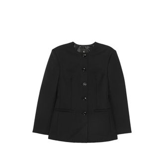 Anine Bing Huda Single-breasted Collarless Jacket