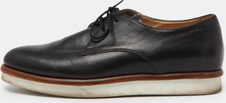 Tod's Tods Black Leather Platform Oxfords