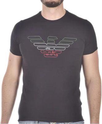 Emporio Armani Casual Array T-shirt - Heren - T-shirts - Bruin - XS - Tops