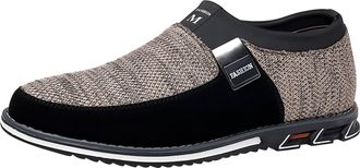 Generic Mens Slip On Boat Shoes, Walking Trainers Mesh Sneakers Breathable Sport Shoe Lightweight Flats Shoes Comfortable Casual Trainer Classic Stylish Loafe