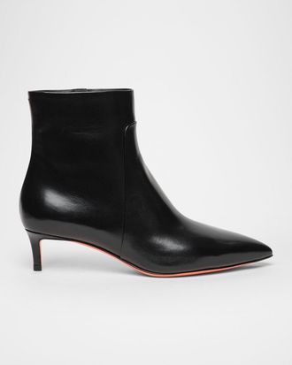 Santoni 45mm Leather Ankle Boots