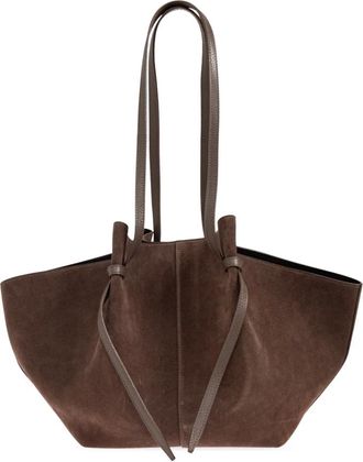 Yuzefi Tote Bags, female, Brown, Size: ONE SIZE Large Mochi Bag