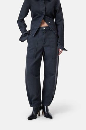 Closed Rhannon Relaxed Pants In Dark Grey