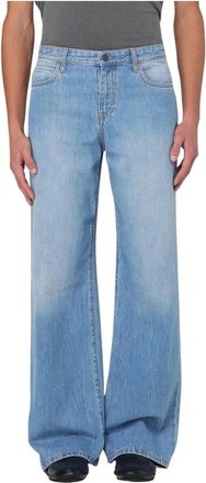 The Row Heren, Jeans, Blauw, Maat: W27 Katoen