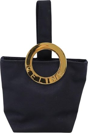 Celine Navy Synthetic Clutch Bag (Pre-Owned)