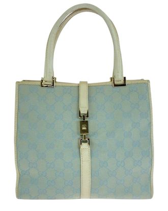 Gucci Jackie Gg Canvas Tote Bag (Authentic Pre-Loved)