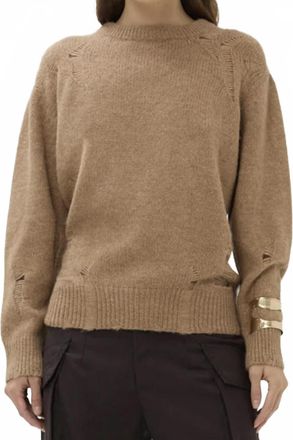 Maria Cher Yorke Kya Sweater In Camel