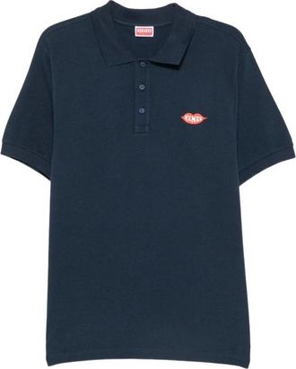 Kenzo Slim polo Loves - Heren - Polos - Blauw - S - Katoen - Tops
