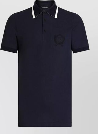 Dolce & Gabbana short-sleeve polo shirt