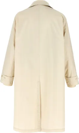 Maison Margiela Mens Beige Cotton Coat Clothing