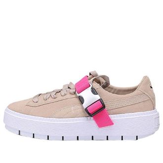 Puma (WMNS) PUMA Fenty x Platform Trace Buckle Cement Pink 367451-02