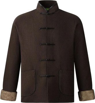 Shanghai Tang Jack met knoop van kikker - Bruin